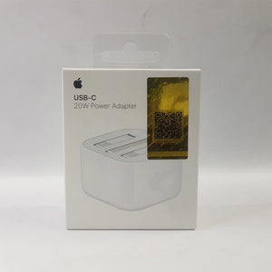 iPhone Original 20W 3-Pin Fast Charger — Official Apple Power Adapter