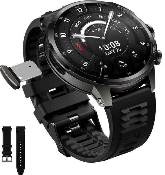 Black Shark 4G X Watch – Ultra-Performance Smartwatch with 4G Connectivity, AMOLED Display, Military-Grade Durability & All-Day Fitness Tracking