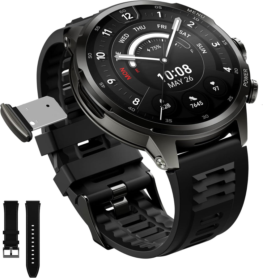 Black Shark 4G X Watch – Ultra-Performance Smartwatch with 4G Connectivity, AMOLED Display, Military-Grade Durability & All-Day Fitness Tracking