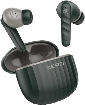Zero Carbon Earbuds | Eco-Friendly Wireless Audio | Deep Bass | Minimalist Design