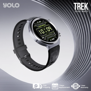 YOLO TREK Smart Watch – Adventure-Ready Design, Full Health Suite & All-Day Performance